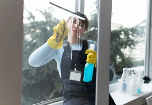 Nettoyage de vitres intérieures et extérieures à Liglet